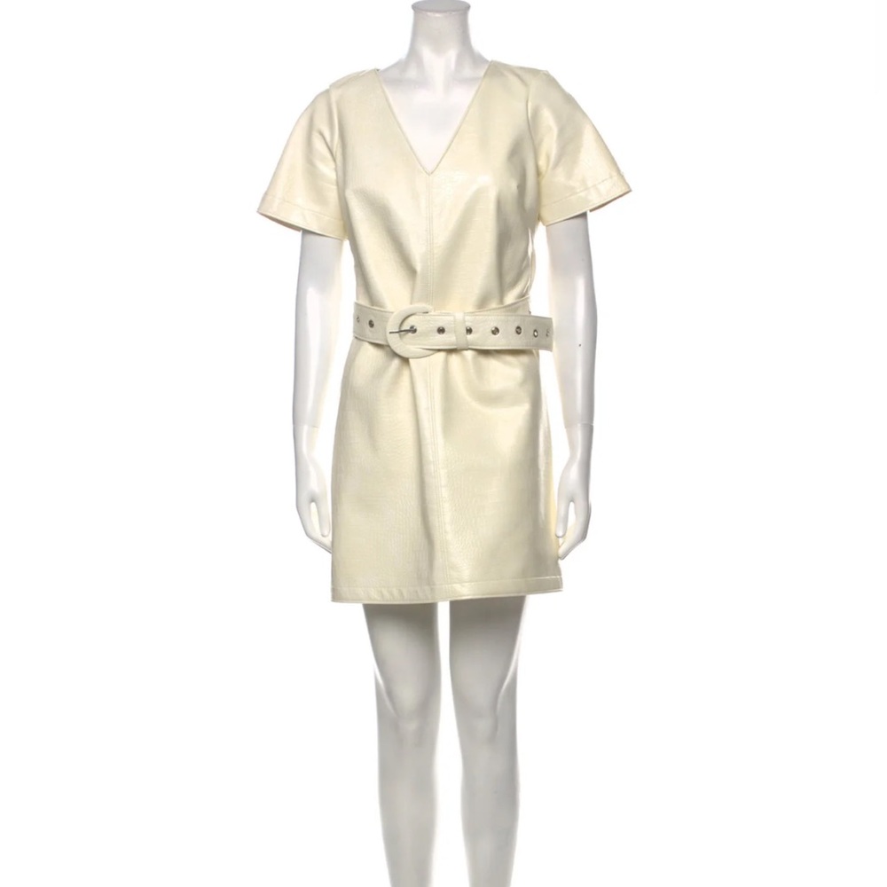 Cinq a sept v neck mini dress